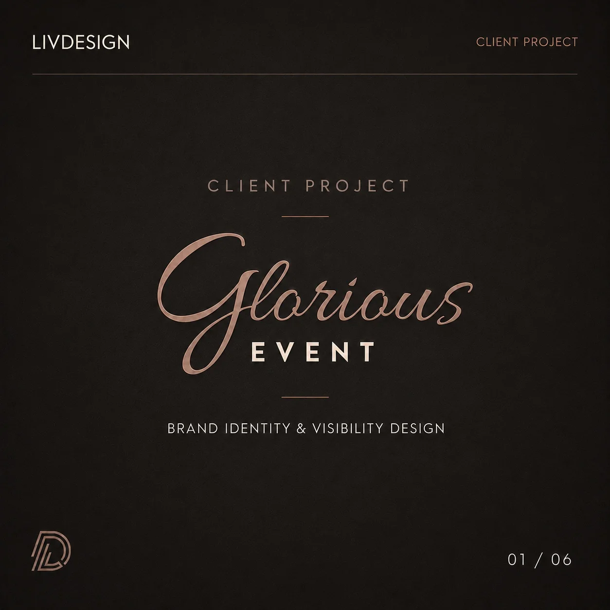 Glorious Event — Client Project
